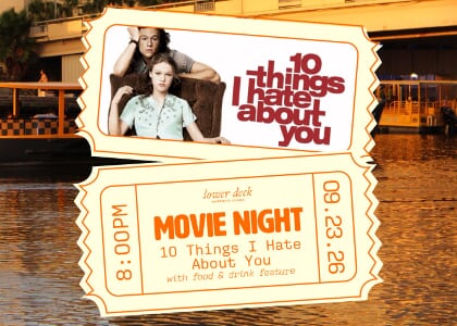 Movie Night at Lower Deck: 10 Things I Hate About You