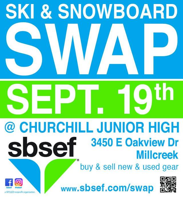 Ski/Snowboard Swap - Snowbird Sports Education Foundation