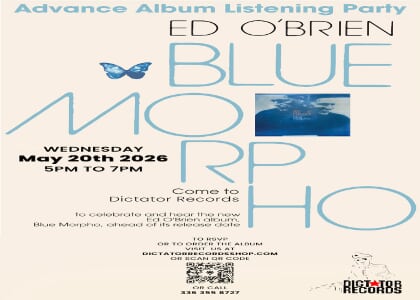 Ed O'Brien Advance Album Listening Party