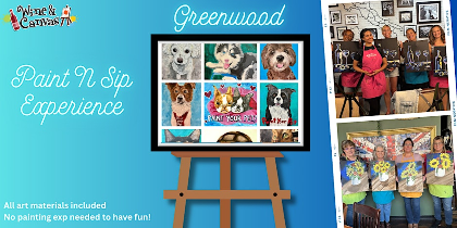 Greenwood Paint Party - Paint your Pet
