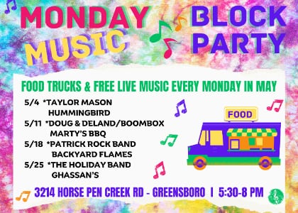 Monday Music Block Party