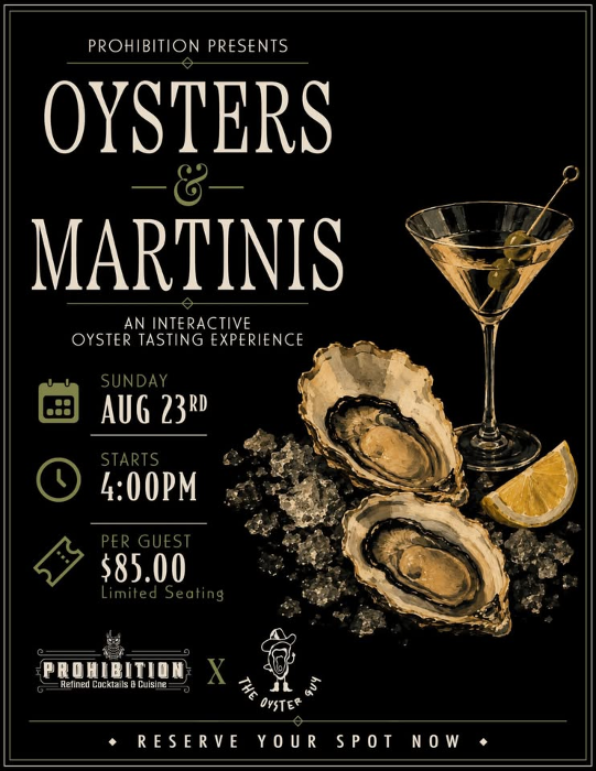 Oysters & Martinis