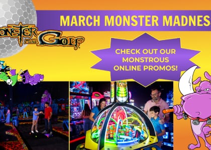 Monster Madness with Monster Mini Golf