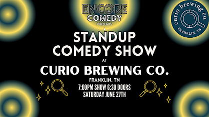 Standup Comedy at Curio Brewing