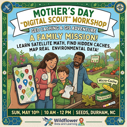 Mother's Day "Digital Scout" Science Workshop for Kids and mother/parents