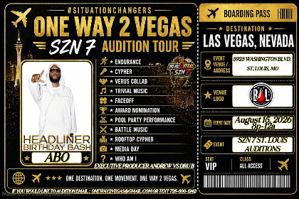 ONE WAY 2 VEGAS SZN 7 ST. LOUIS AUDITIONS #SITUATIONCHANGERS