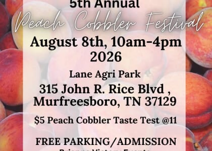 5th Annual Peach Cobbler Festival