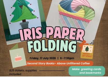 Hearts & Crafts Club: Iris Paper Folding