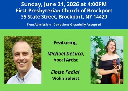 Brockport Symphony Orchestra Summer Pops Concert