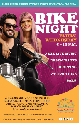 Old Town's Bike Night