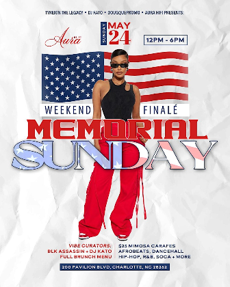 Memorial Day Sunday Finalé @Aura.Hifi