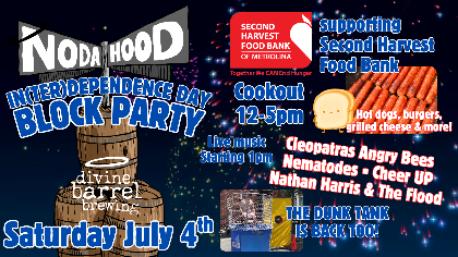 NODAHOOD IN(ter)DEPENDENCE DAY COOKOUT