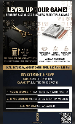 Barbers & Stylists Business Essentials Class
