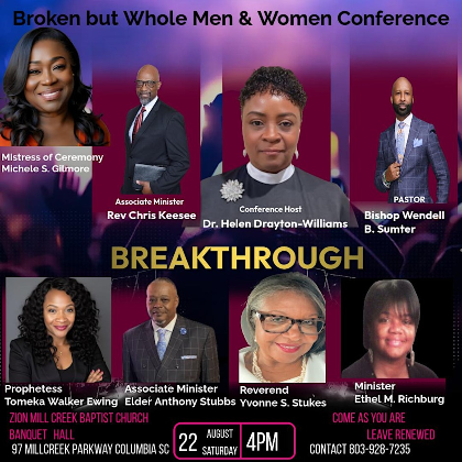 Broken but Whole Men and Women Conference