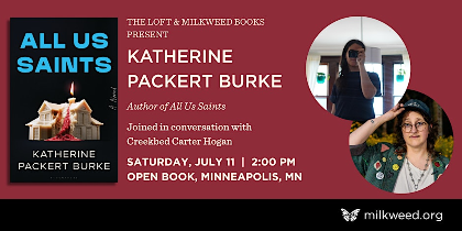 The Loft & Milkweed Books present Katherine Packert Burke