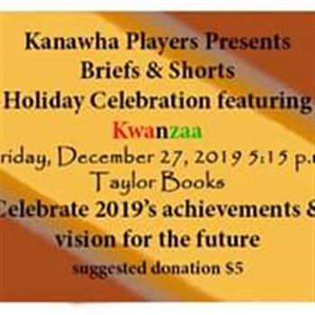 Kanawha Players Briefs Shorts Holiday Celebration Feat Kwanzaa Wowk Calendar