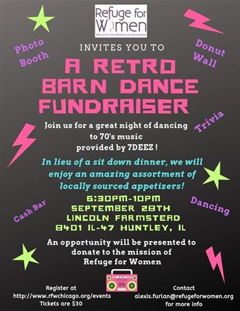 A Retro Barn Dance Celebration Fundraiser Presented By Refuge For