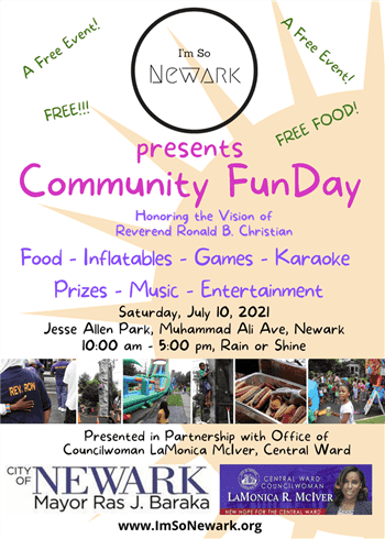 I M So Newark Presents Community Fun Day News 12 New Jersey Calendar