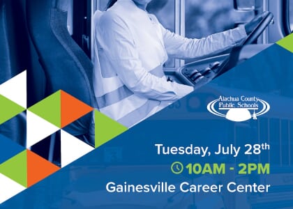 Alachua County School Board Transportation Hiring Event