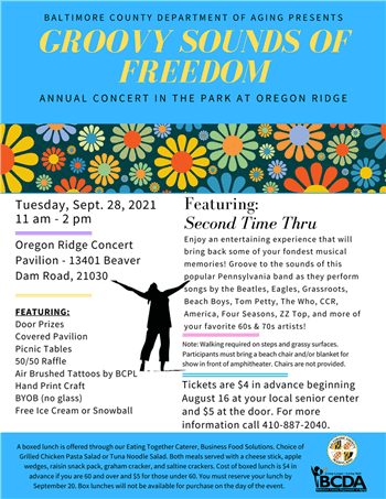 Groovy Sounds Of Freedom Concert In The Park Carroll County Times Calendar