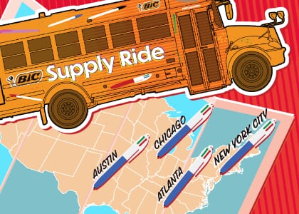 BIC Supply Ride - Austin