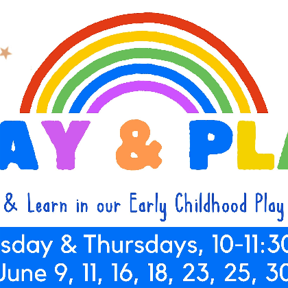 June Indoor Stay & Play /  Junio Quédate y Juega en el Interior