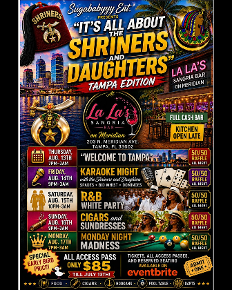 IT'S ALL ABOUT THE SHRINERS AND DAUGHTERS TAMPA EDITION