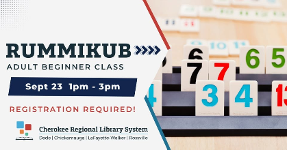 Adult Rummikub Beginner Class