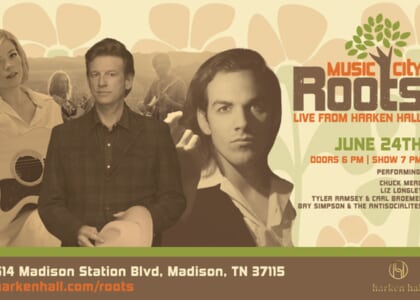 Harken Hall's Music City Roots June 24