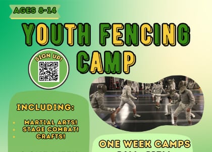 Youth Fencing Camp