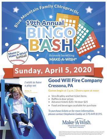 Blue Mountain Chiropractic Basket Bingo Whtm Calendar
