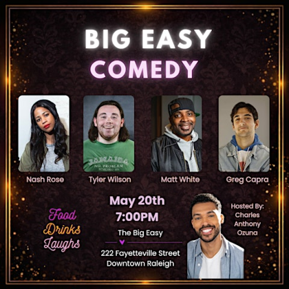 Live Standup Comedy - Big Easy Comedy Show
