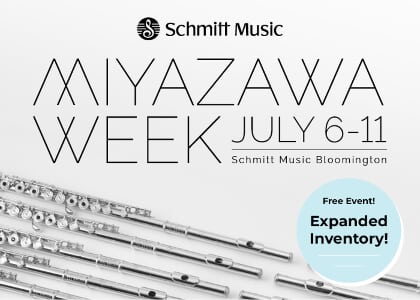 Discover Miyazawa Week at Schmitt Music!