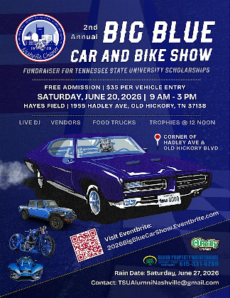 TSUNAA Nashville Chapter Big Blue Car and Bike Show