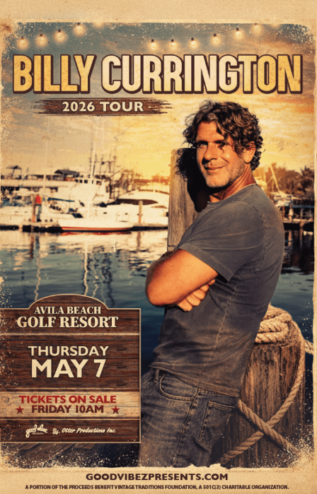 Billy Currington at Avila Beach Golf Resort