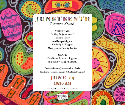 Juneteenth Storytime & Craft