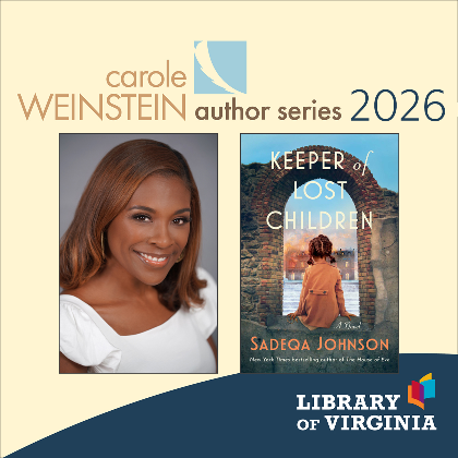 Weinstein Author Series - Sadeqa Johnson | Keeper of Lost Children