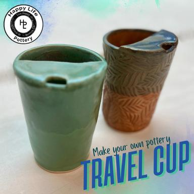 Sunday Afternoon Pottery Project (Ages 9-99): Travel Cup!