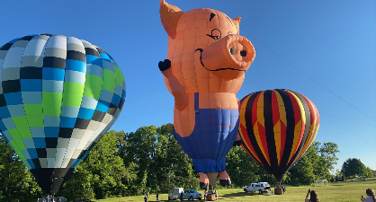 Allen County Hot Air Balloon Fly Out and Glow