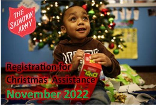 Salvation army christmas registration 2022 clearance