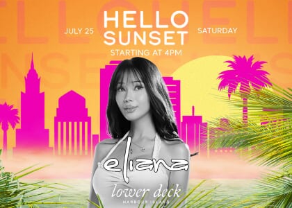 Special Guest DJ Eliana at Lower Deck