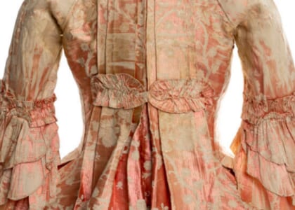 Robe à la Française Worn by Eliza Lucas Pinckney