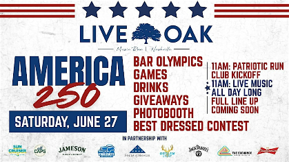 Live Oak's Patriotic Bar Olympics