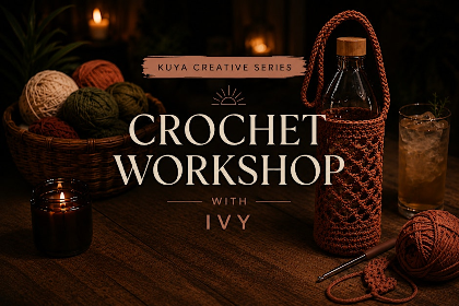 Crochet Workshop - Make your own bottle holder