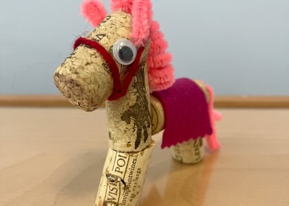 Family Art Workshop: Cork Ponies