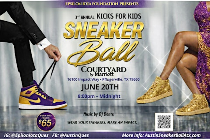 3rd Annual Kicks for Kids Sneaker Ball Presented by Epsilon Iota Foundation