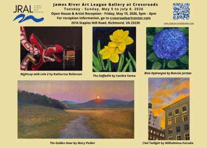 James River Art League Gallery at Crossroads Art Center