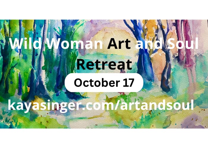 Flyer or photo for Wild Art & Soul Retreat Day