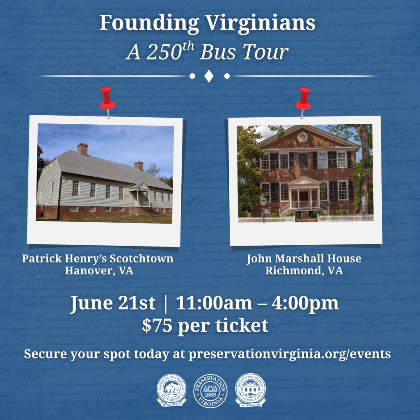 Founding Virginians: A 250th Bus Tour