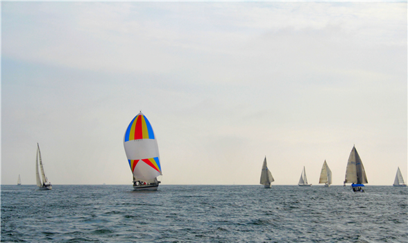 Naval Academy Offshore Sailing vs EYC Fall Brawl & J/105 Invitational